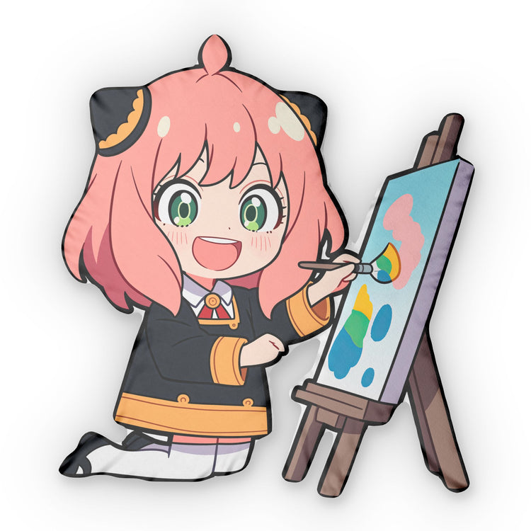 Anya Forger Painter-Shaped Pillow - Fandom-Made