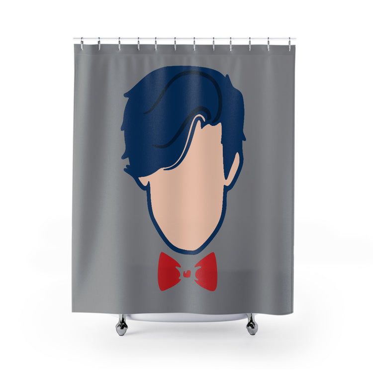 Doctor Bowtie Shower Curtain - Fandom-Made