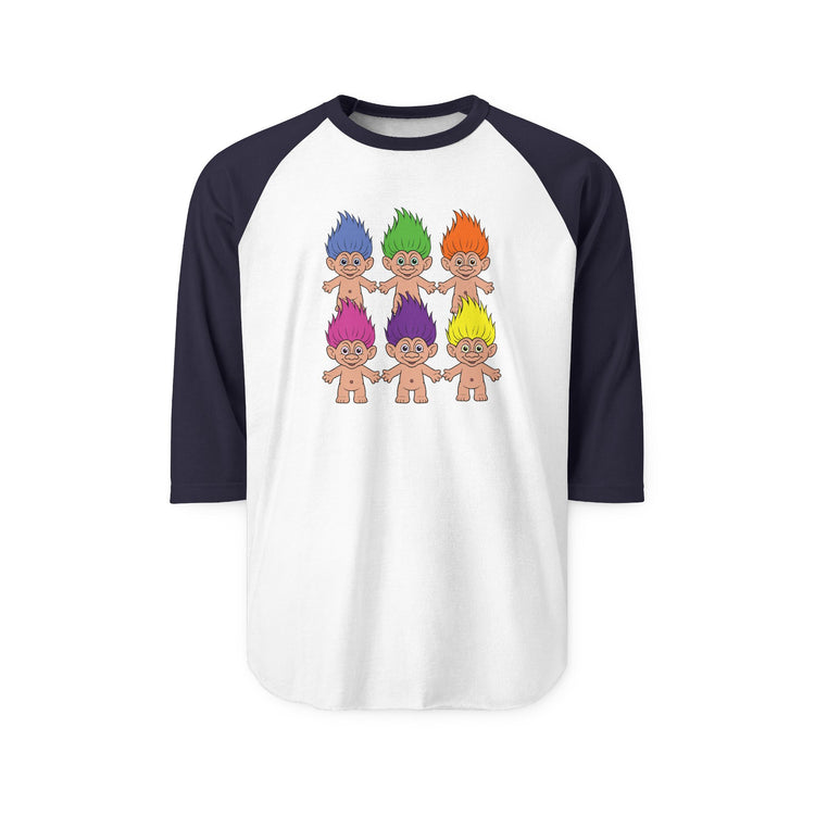 Trolling 3/4 Raglan Shirt - Fandom-Made