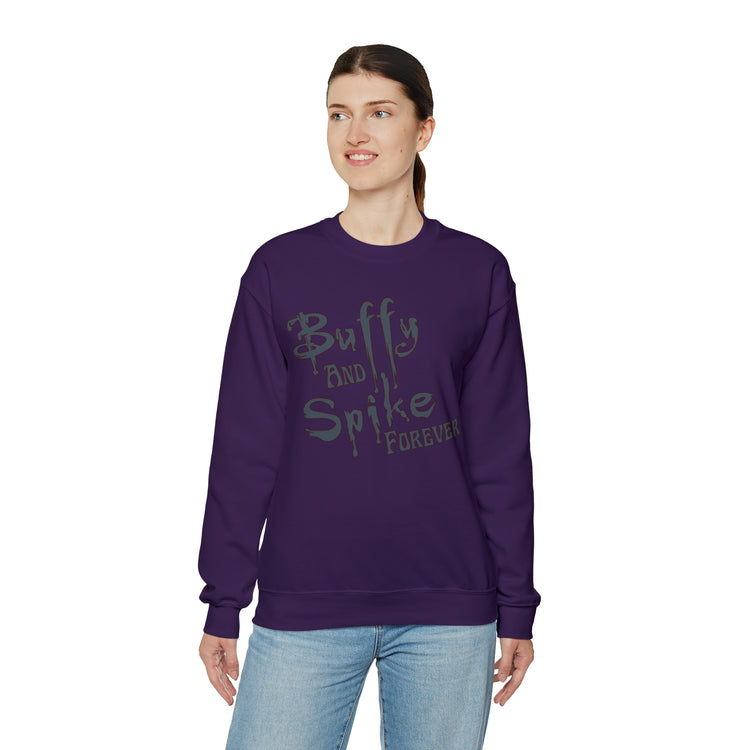 Buffy and Spike Forever Unisex Sweatshirt - Fandom-Made