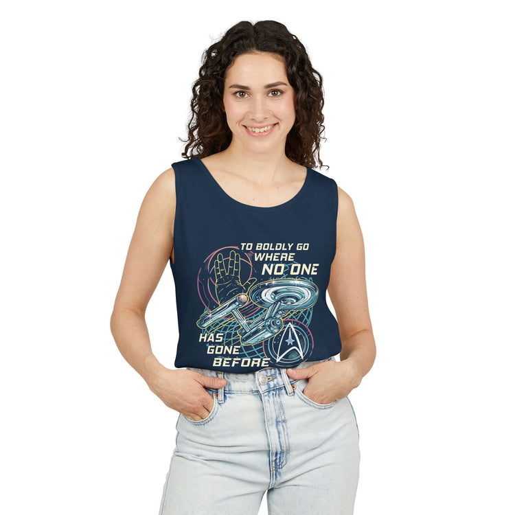 Trek Travel Tank Top - Fandom-Made