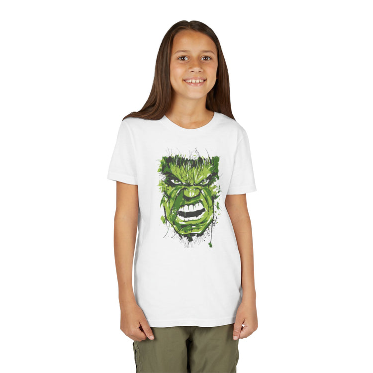 Hulk Face Youth Tee - Fandom-Made