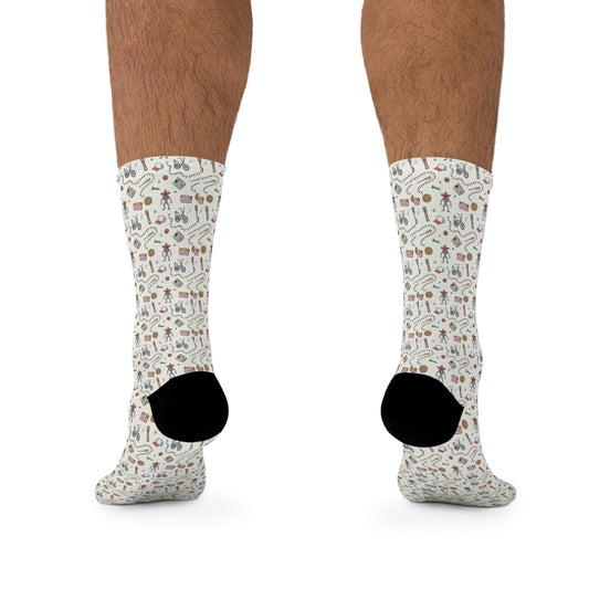Stranger Friends Socks - Fandom-Made