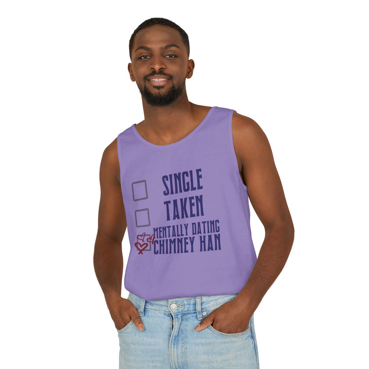Mentally Dating Chimney Han Tank Top - Fandom-Made