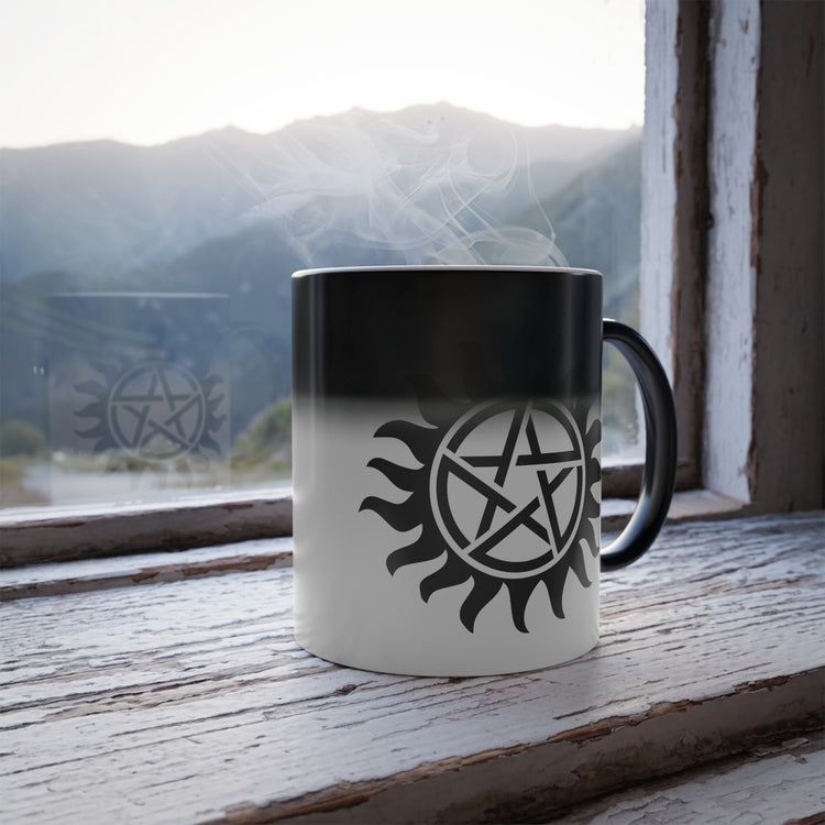 Anti-Possession Symbol Color Morphing Mug - Fandom-Made