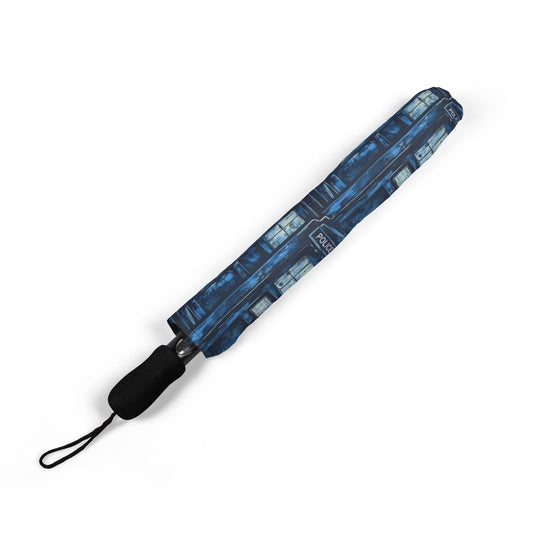 Tardis All-Over Print Umbrella - Fandom-Made