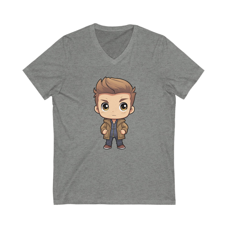 Dean Winchester V-Neck Tee - Fandom-Made
