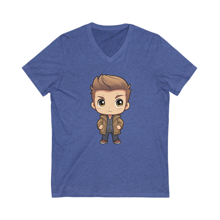 Dean Winchester V-Neck Tee - Fandom-Made