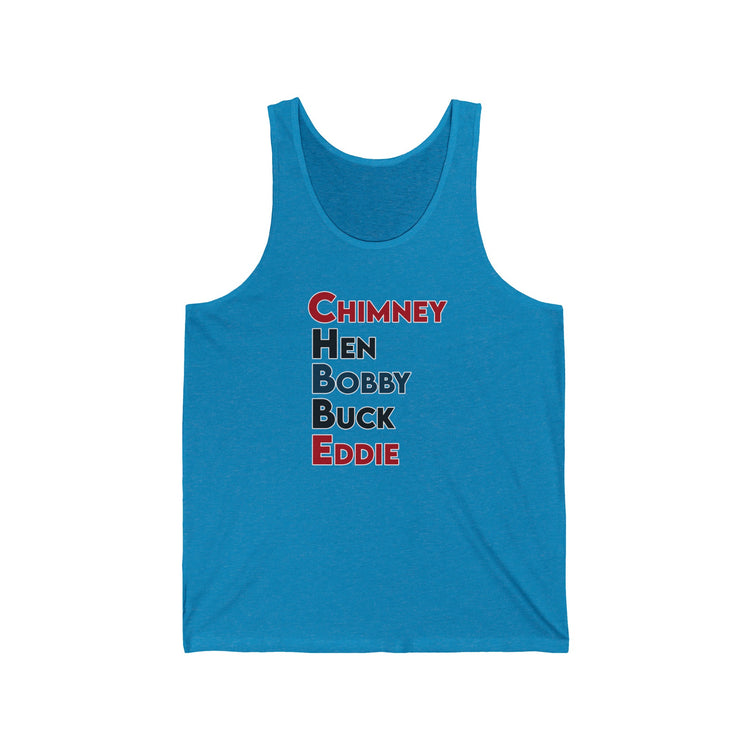 9-1-1 Names Unisex Tank Top - Fandom-Made