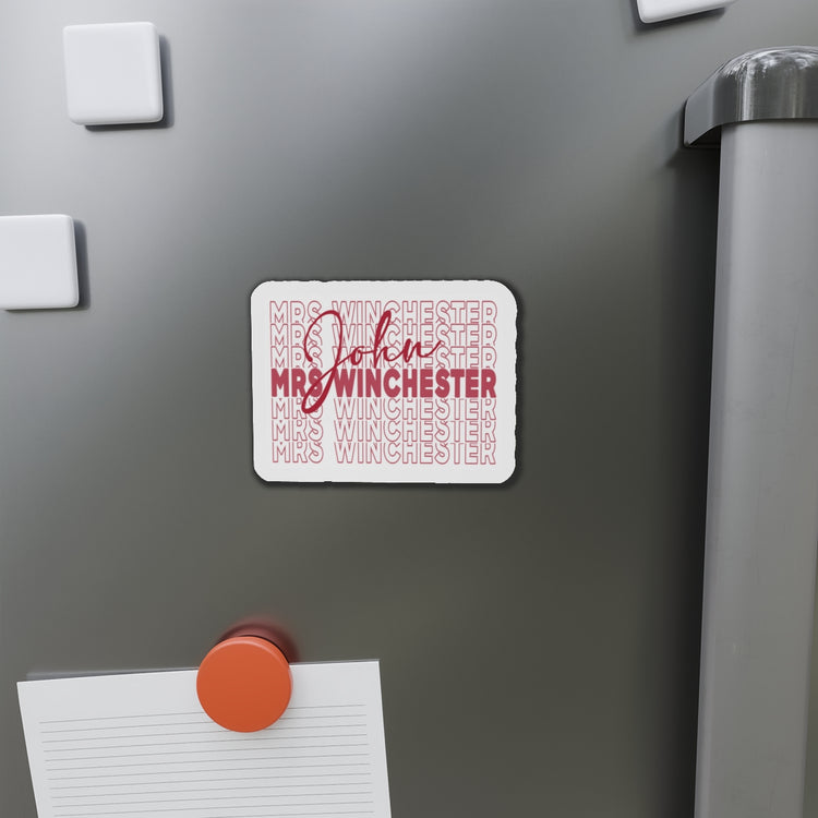 Mrs. John Winchester Die-Cut Magnet