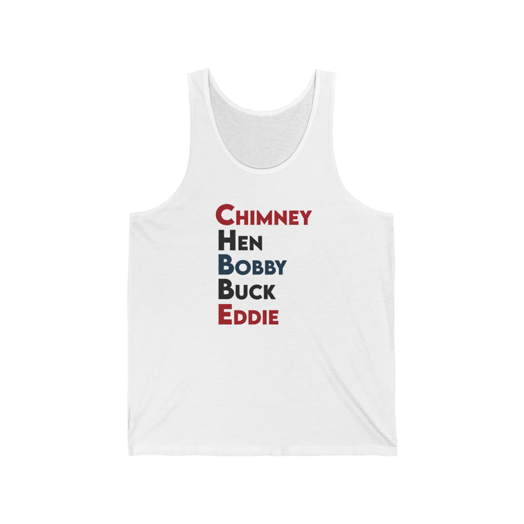 9-1-1 Names Unisex Tank Top - Fandom-Made
