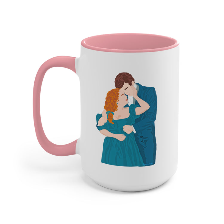Penelope Featherington and Colin Bridgerton Mugs - Fandom-Made