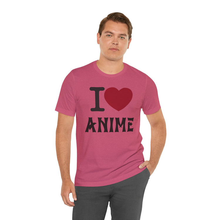 I Love Anime T-Shirt - Fandom-Made
