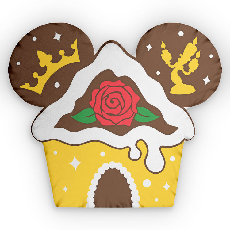 Ginger Belle House-Shaped Pillow