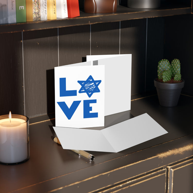 Love Star of David Greeting Cards - Fandom-Made