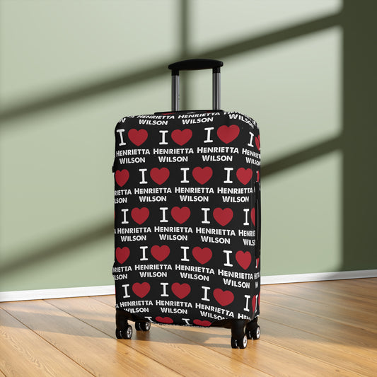 I Love Henrietta Wilson Luggage Cover - Fandom-Made