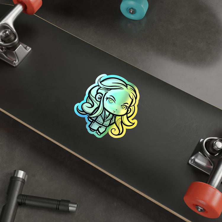 Rose Holographic Sticker