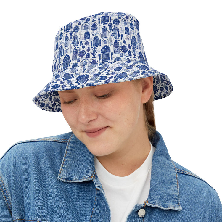 R2 All-Over Print Bucket Hat - Fandom-Made