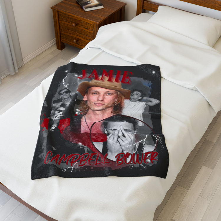 Jamie Campbell Bower Blanket - Fandom-Made