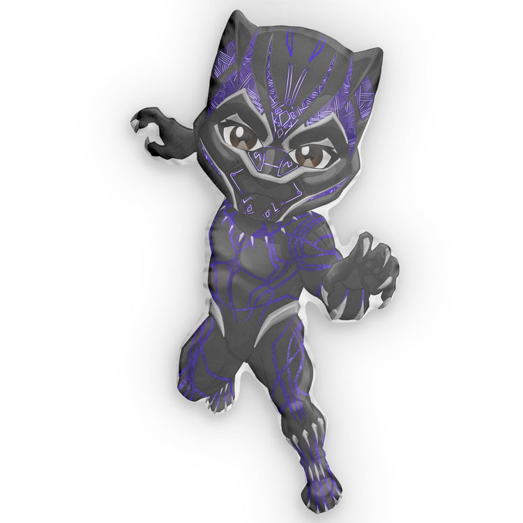 Black Panther-Shaped Pillow - Fandom-Made