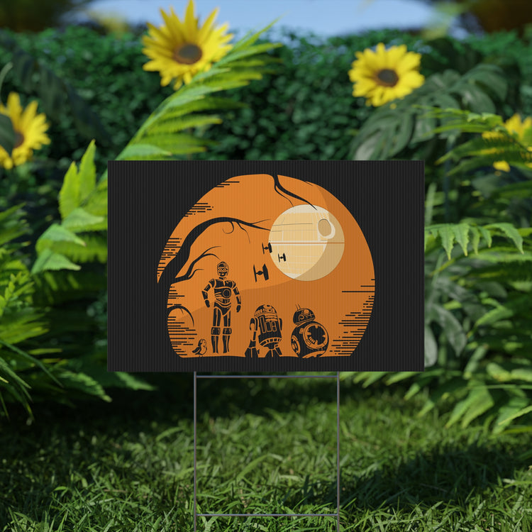 Droids Halloween Yard Sign - Fandom-Made