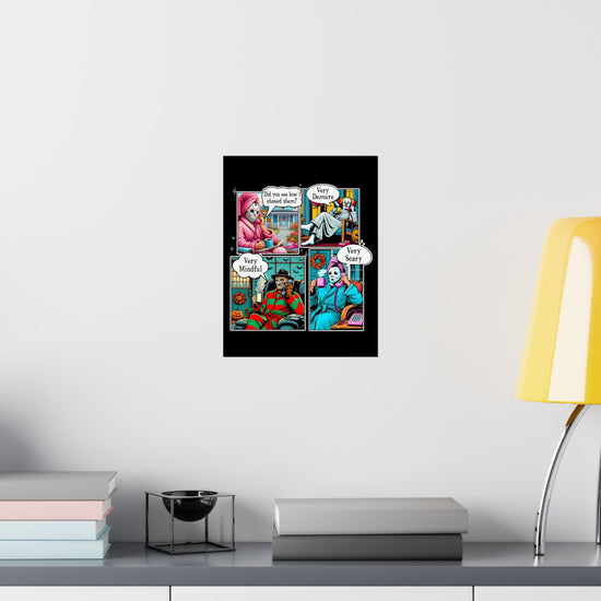 Very Demure Very Mindful Very Scary Poster - Fandom-Made