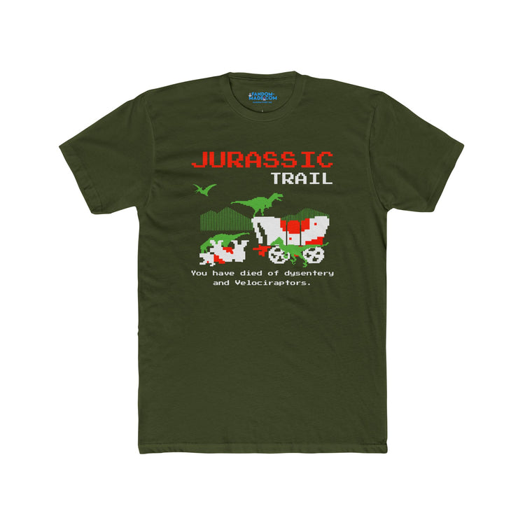 Jurassic Trail Fitted T-Shirt - Fandom-Made