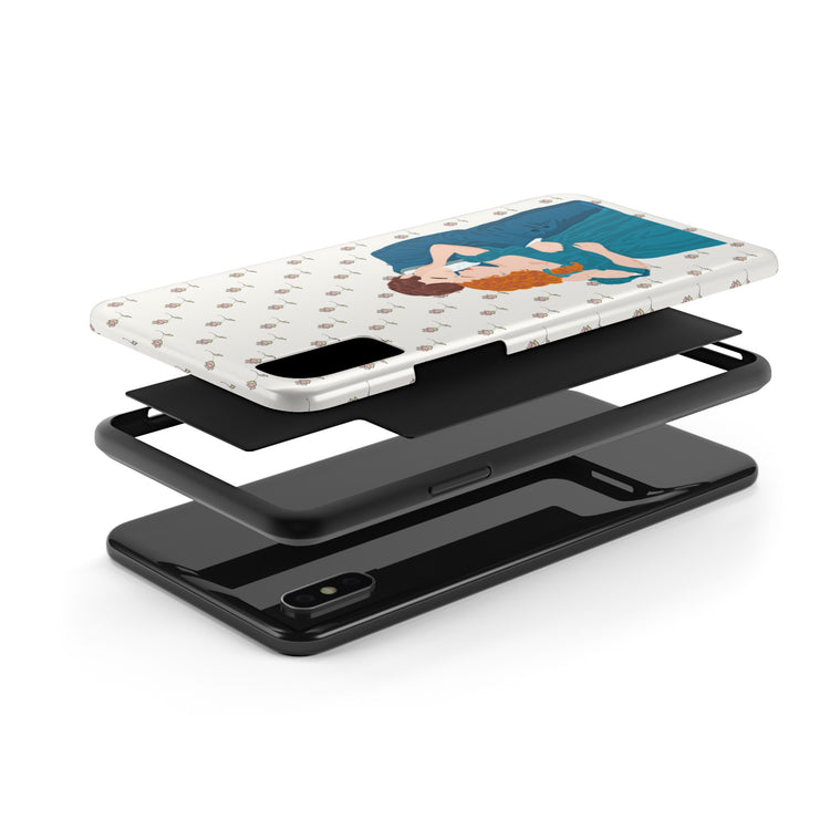 Penelope Featherington and Colin Bridgerton All-Over Print Phone Case - Fandom-Made