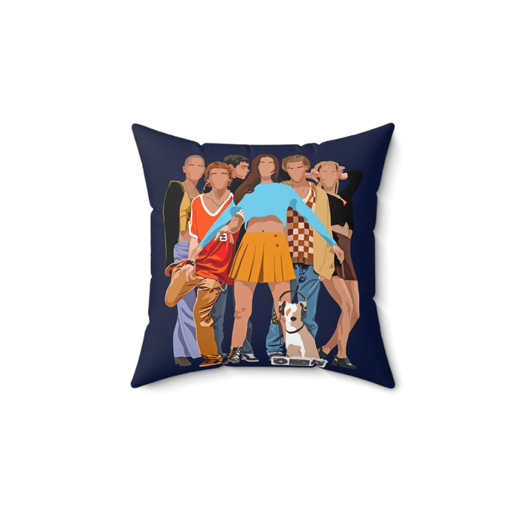 Empire Records Group Square Pillow - Fandom-Made