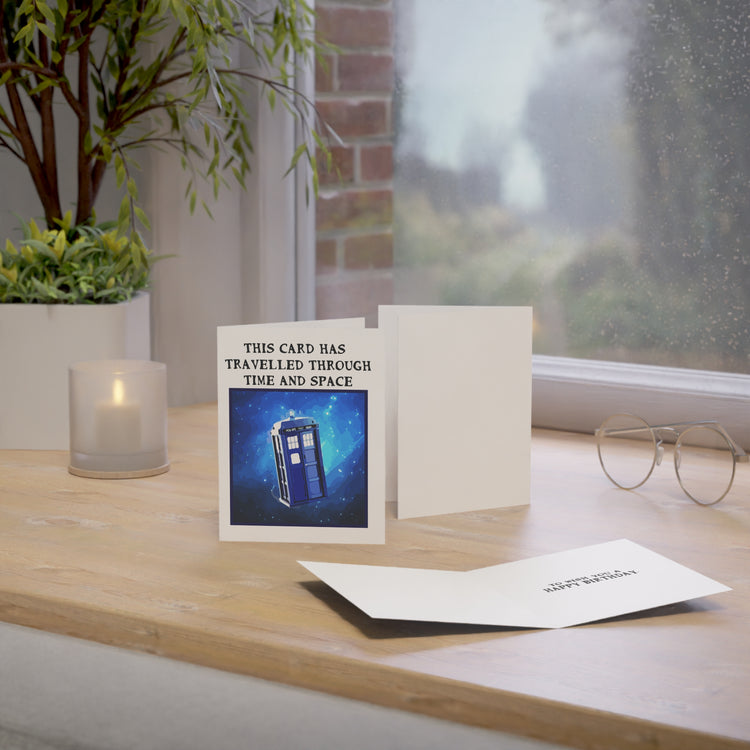 Tardis Birthday Card