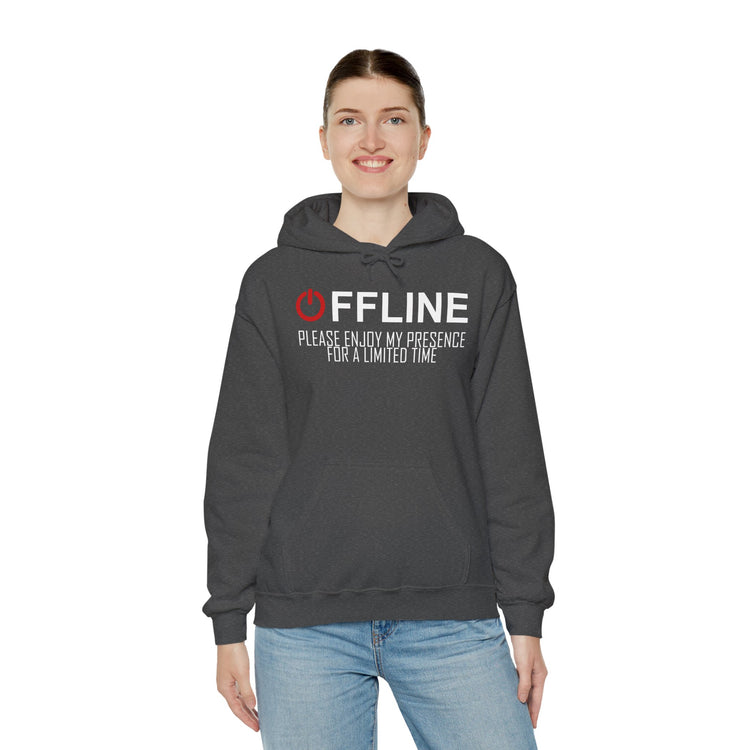 Offline Unisex Hoodie - Fandom-Made