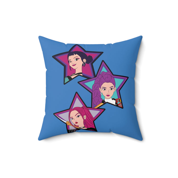 Zoey Square Pillow - Fandom-Made