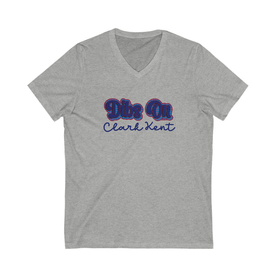 Dibs On Clark Kent V-Neck Tee - Fandom-Made