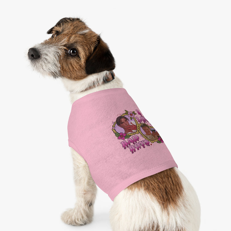 I Love Bad Boys Pet Tank Top