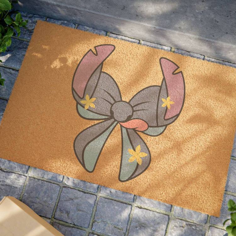 Stitch Bow Doormat
