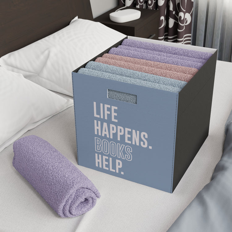 Life Happens Storage Box - Fandom-Made