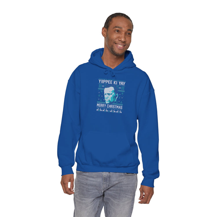 Yiipee Ki Yay Ugly Christmas Unisex Hoodie