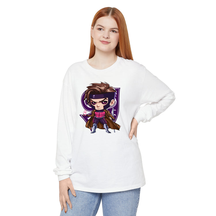 Gambit Long Sleeve T-Shirt - Fandom-Made