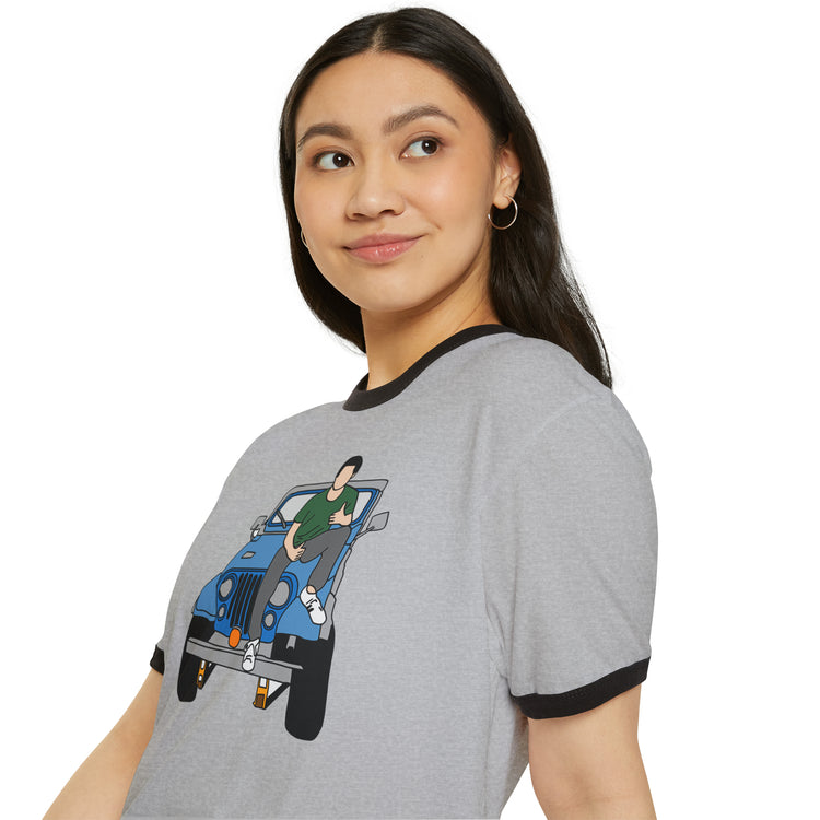 Stiles Stilinski And Jeep Ringer T-Shirt - Fandom-Made