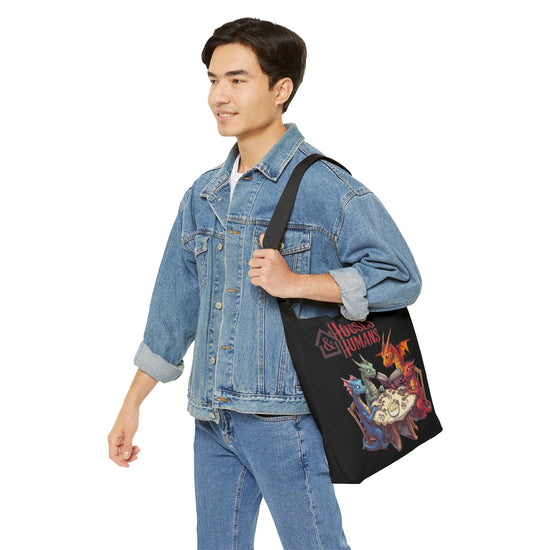 Houses and Humans Adjustable Tote Bag - Fandom-Made