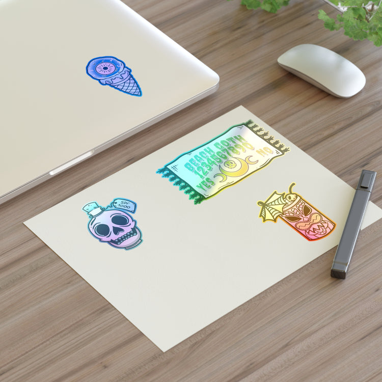 Summer Goth Sticker Sheet - Fandom-Made