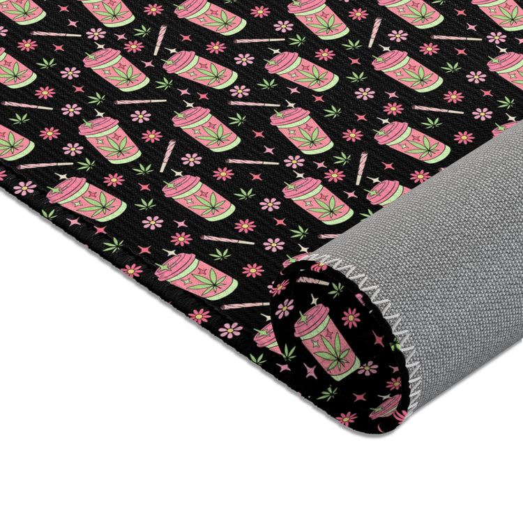 Highly Caffeinated All Over Print Area Rugs - Fandom-Made