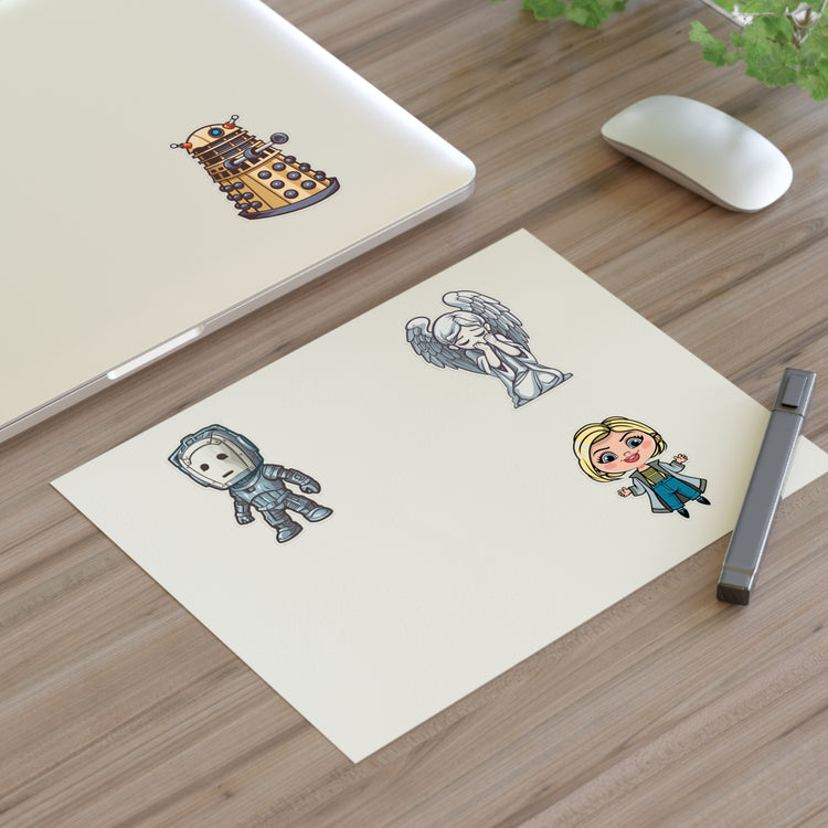 Doctor Who Sticker Sheets Set 2 - Fandom-Made