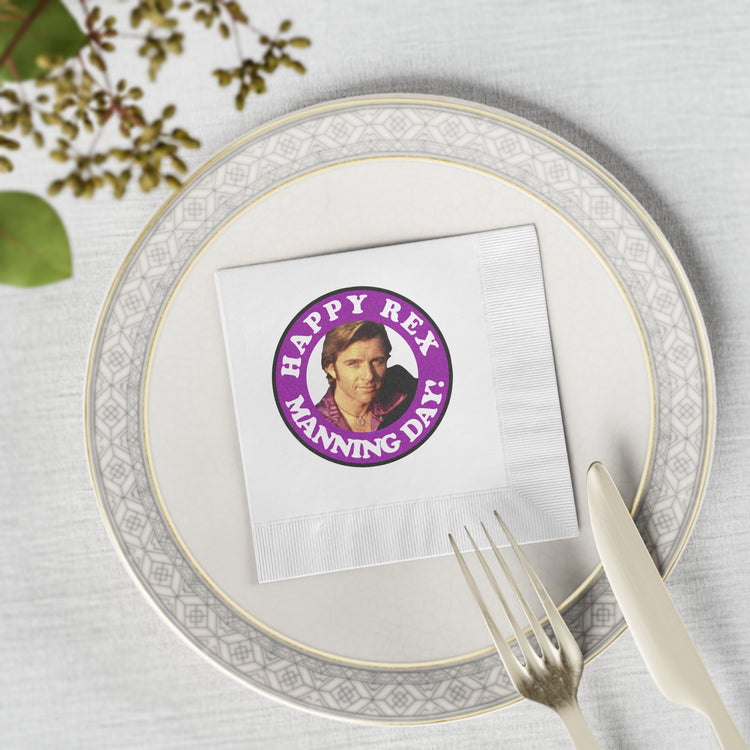 Happy Rex Manning Day Napkins - Fandom-Made