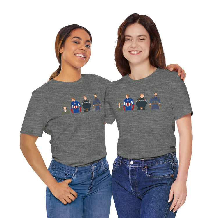 Steve Rogers Captain America Unisex T-Shirt - Fandom-Made