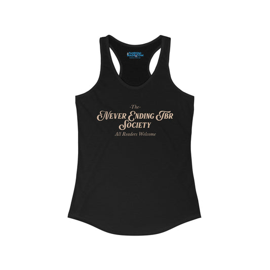 To Be Read Society Racerback Tank - Fandom-Made