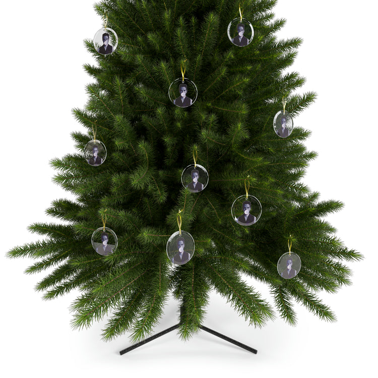 Ben Barnes Glass Ornaments - Fandom-Made