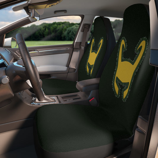 Loki Helmet Car Seat Covers - Fandom-Made