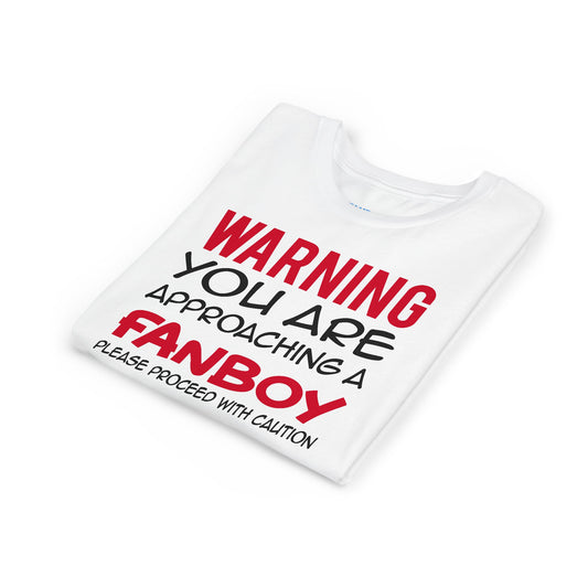 Warning Fanboy Youth Tee - Fandom-Made