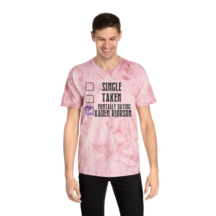 Mentally Dating Xaden Riorson Color Blast T-Shirt - Fandom-Made